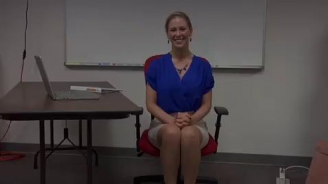 The mature blonde is entered into hypnosis and force to suck the member