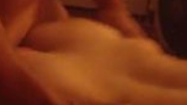 husband fucks mature woman doggy style on the bed