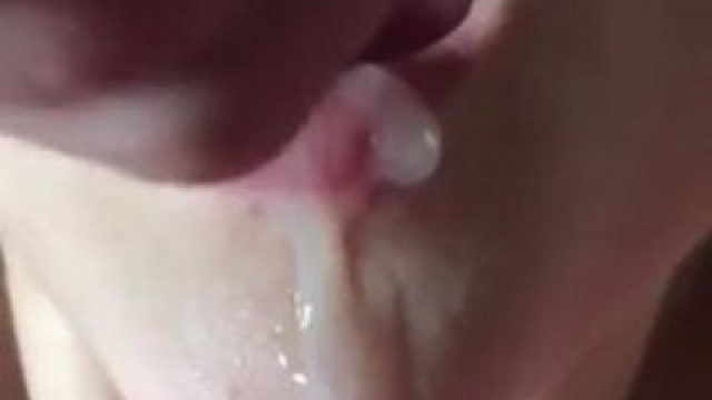 guy cums in the mouth of a mature woman