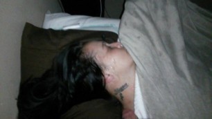 Teen Girl Gets a Facial while she Sleeps