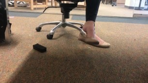 Business teacher nude flats dangle pt 1