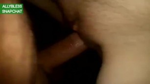 My insanely horny girlfriend gets the cum she wants in homemade