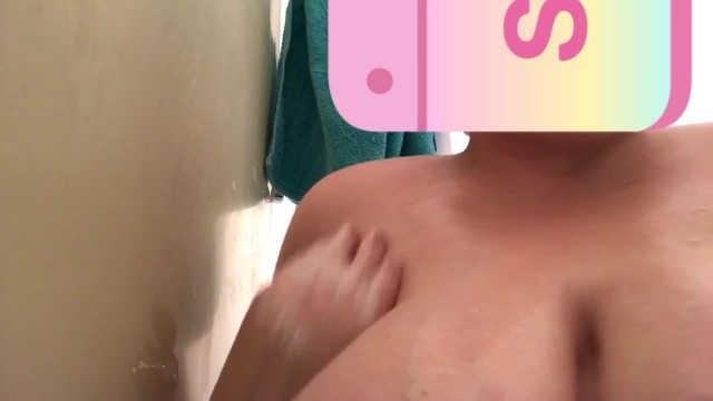 Soapy Shower Tit Play