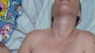 Mom asks stepson not to cum in her and he cums quick 3 times