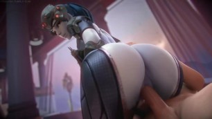 Widowmaker Hard FUCK by Big Dick Overwatch 3D SEX Game Anime Compilation