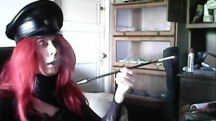 Fetish Queen Kathy Extra Long Holder Smoke