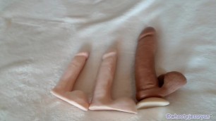 Milf Camgirl Jess Ryan Compares Dildo Sizes Small Penis Humiliation