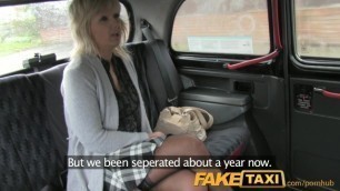 FakeTaxi Mature blonde mom has the ride of her life