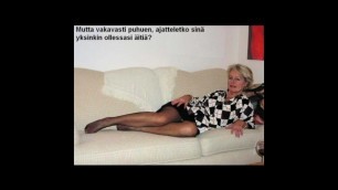 Slideshow with Finnish Captions: Mom Justine 1