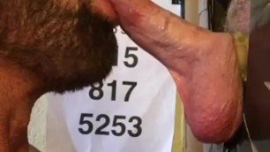 White Cock Cums in 2 Minutes Flat ar Philadelphia Gloryhole