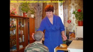 Slideshow with Finnish Captions: Russian Mom Mona