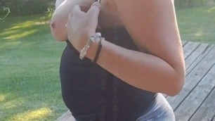 Gina Shows Mature Tits & Ass