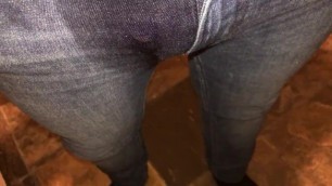 Golden Shower pissing in my jeans